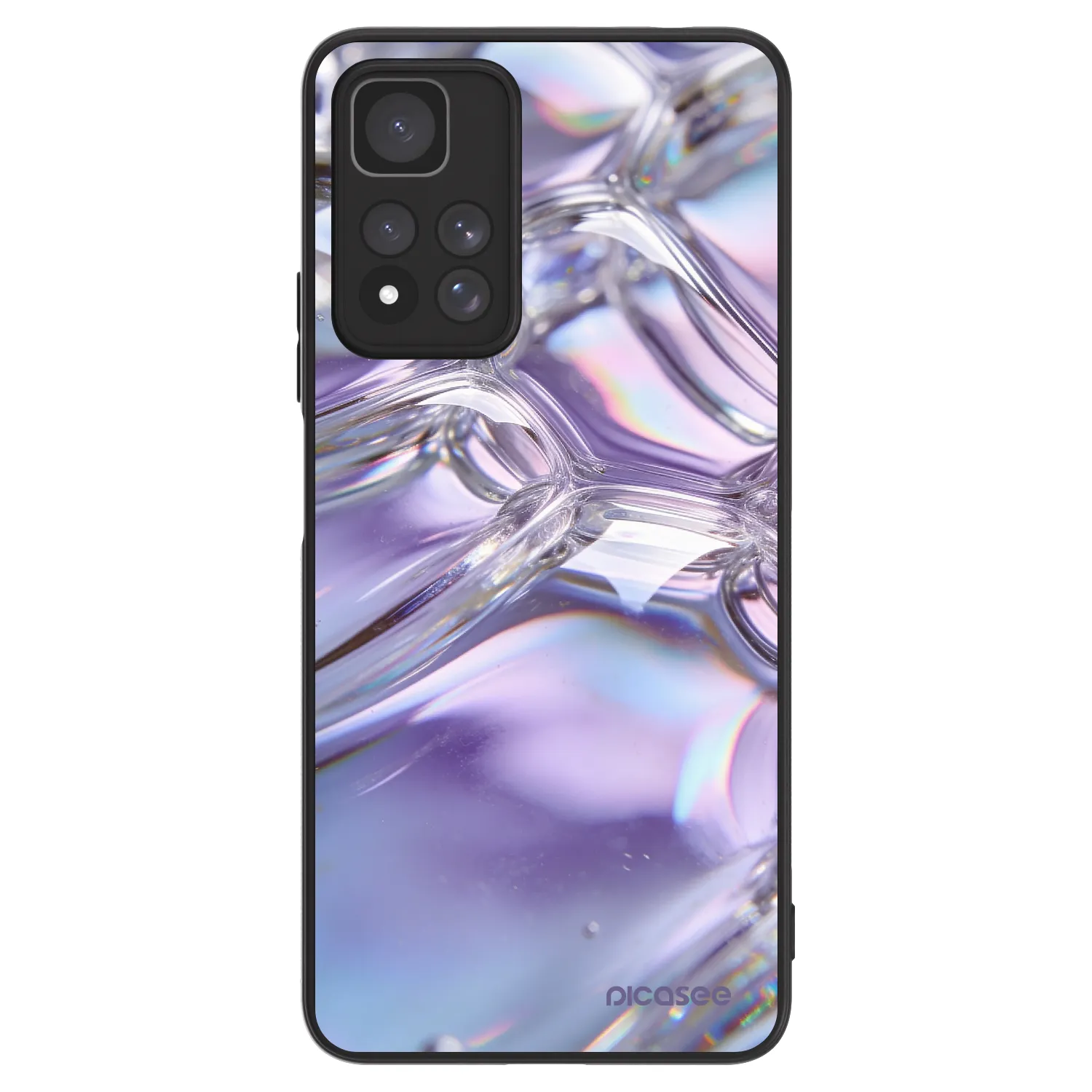 Picasee ULTIMATE CASE za Xiaomi Redmi Note 11 Pro+ 5G - Iridescent bubbles