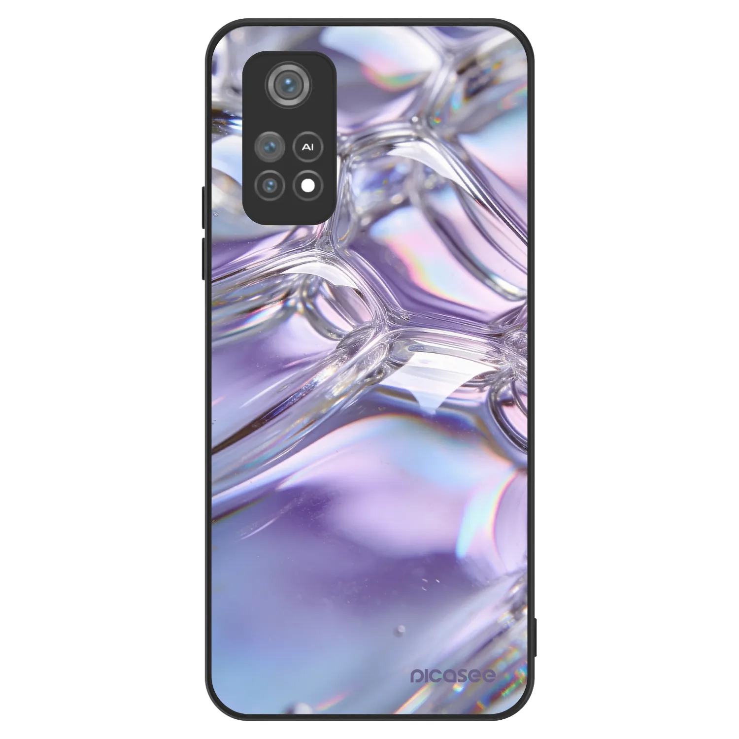 Picasee ULTIMATE CASE za Xiaomi Poco M4 Pro - Iridescent bubbles