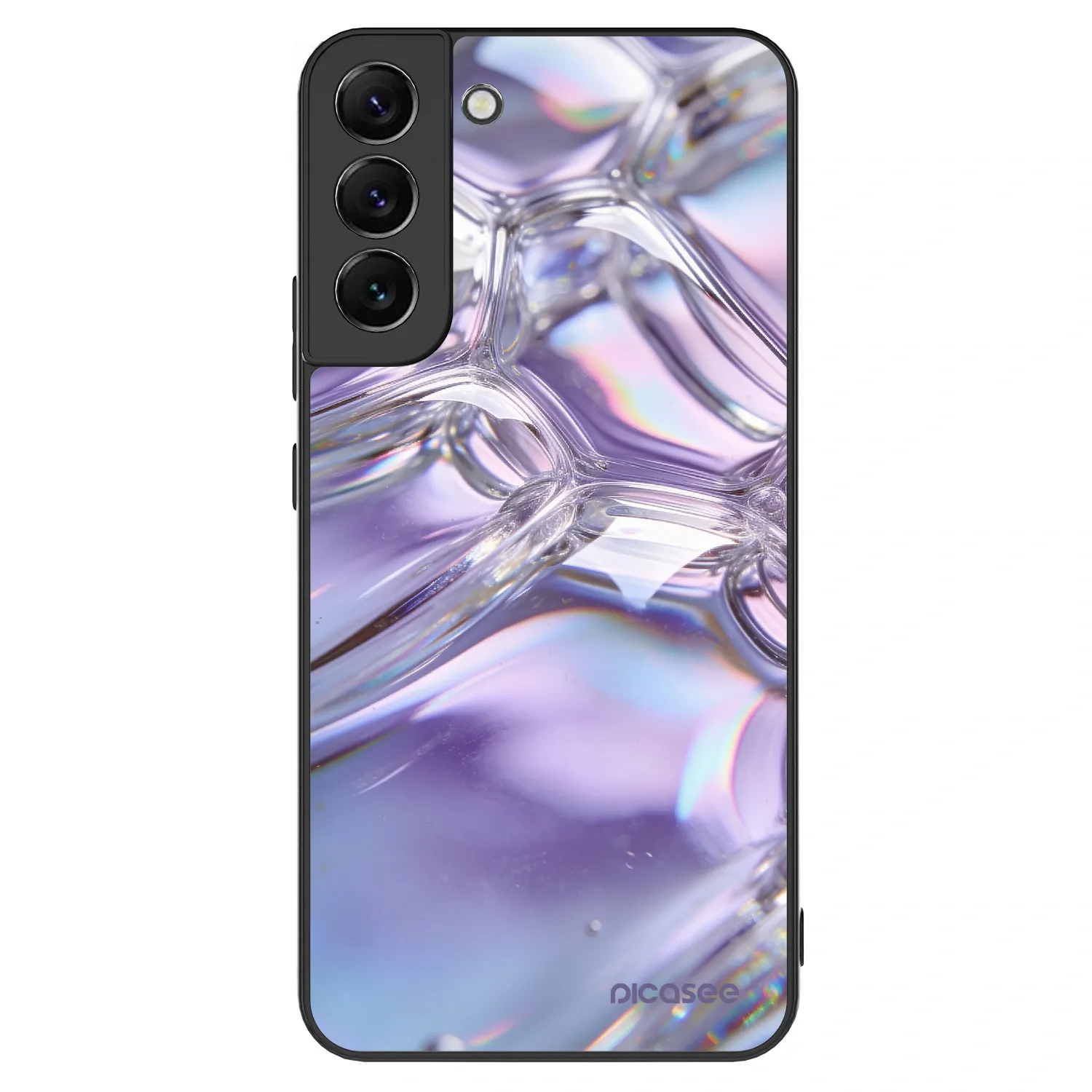 Picasee ULTIMATE CASE PowerShare za Samsung Galaxy S22+ 5G - Iridescent bubbles