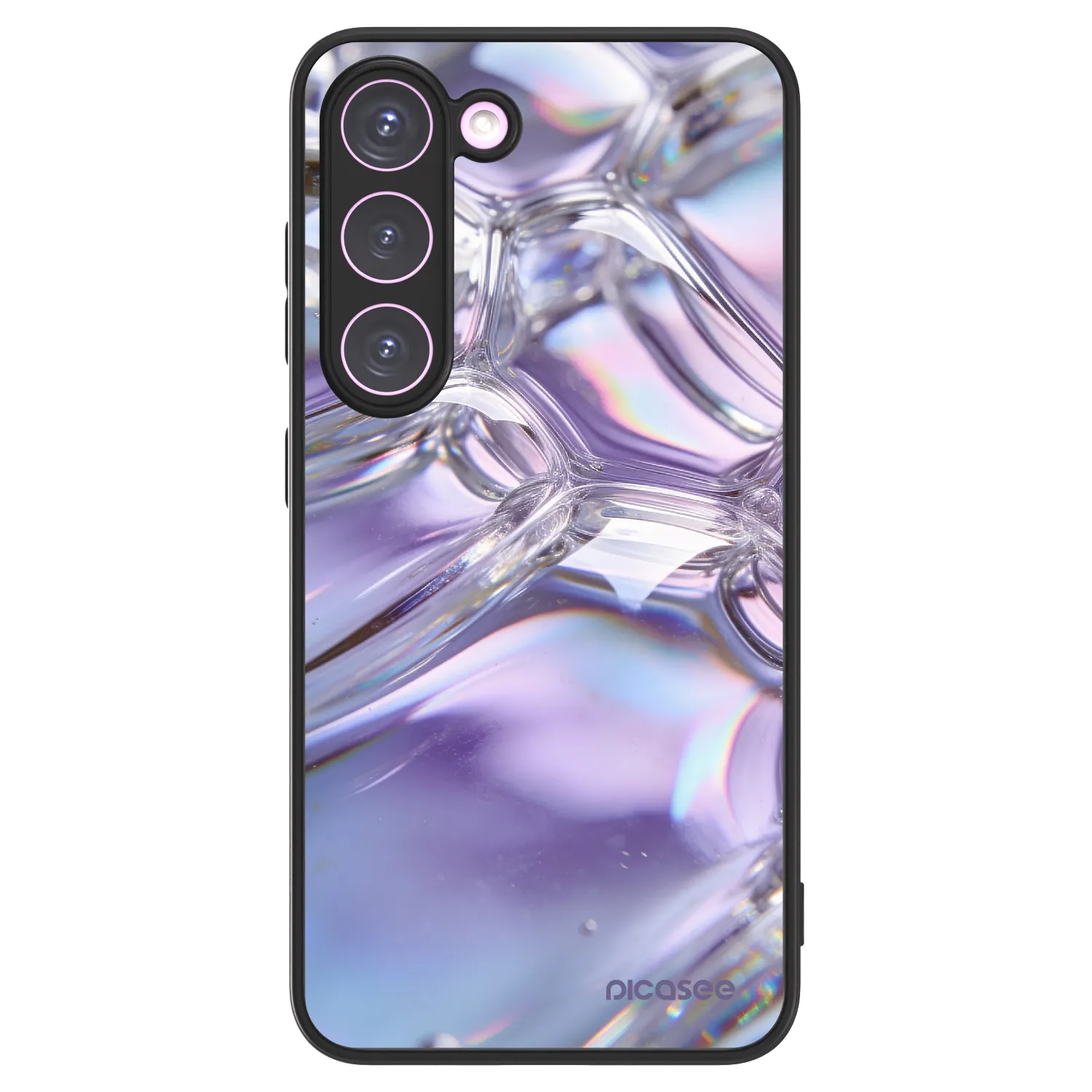 Picasee ULTIMATE CASE PowerShare za Samsung Galaxy S23 5G - Iridescent bubbles