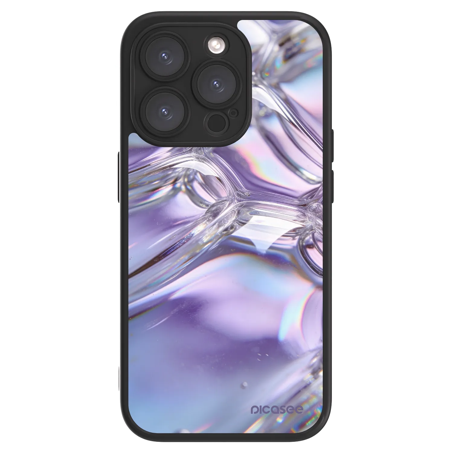 Picasee ULTIMATE CASE za Apple iPhone 15 Pro - Iridescent bubbles