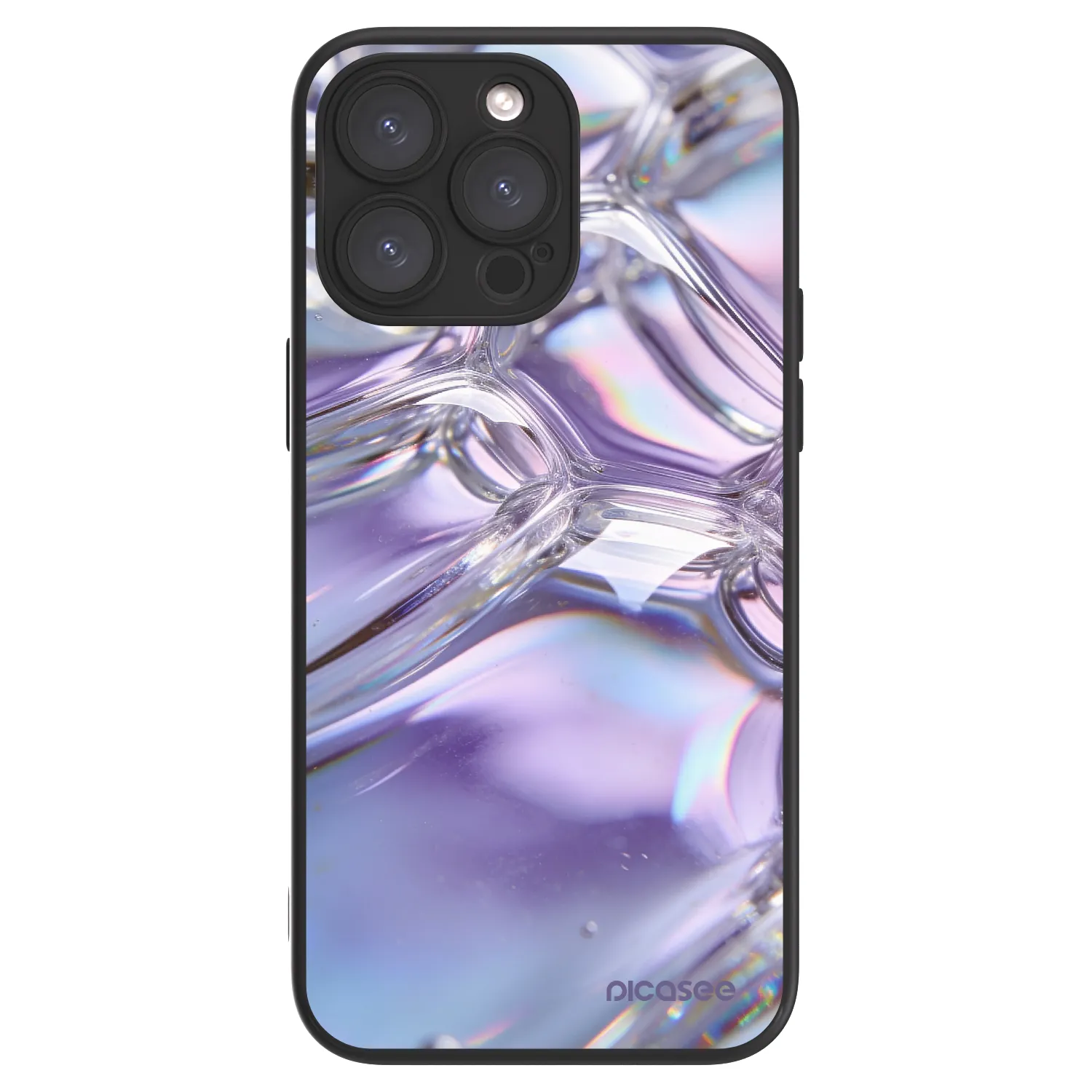 Picasee ULTIMATE CASE MagSafe za Apple iPhone 15 Pro Max - Iridescent bubbles