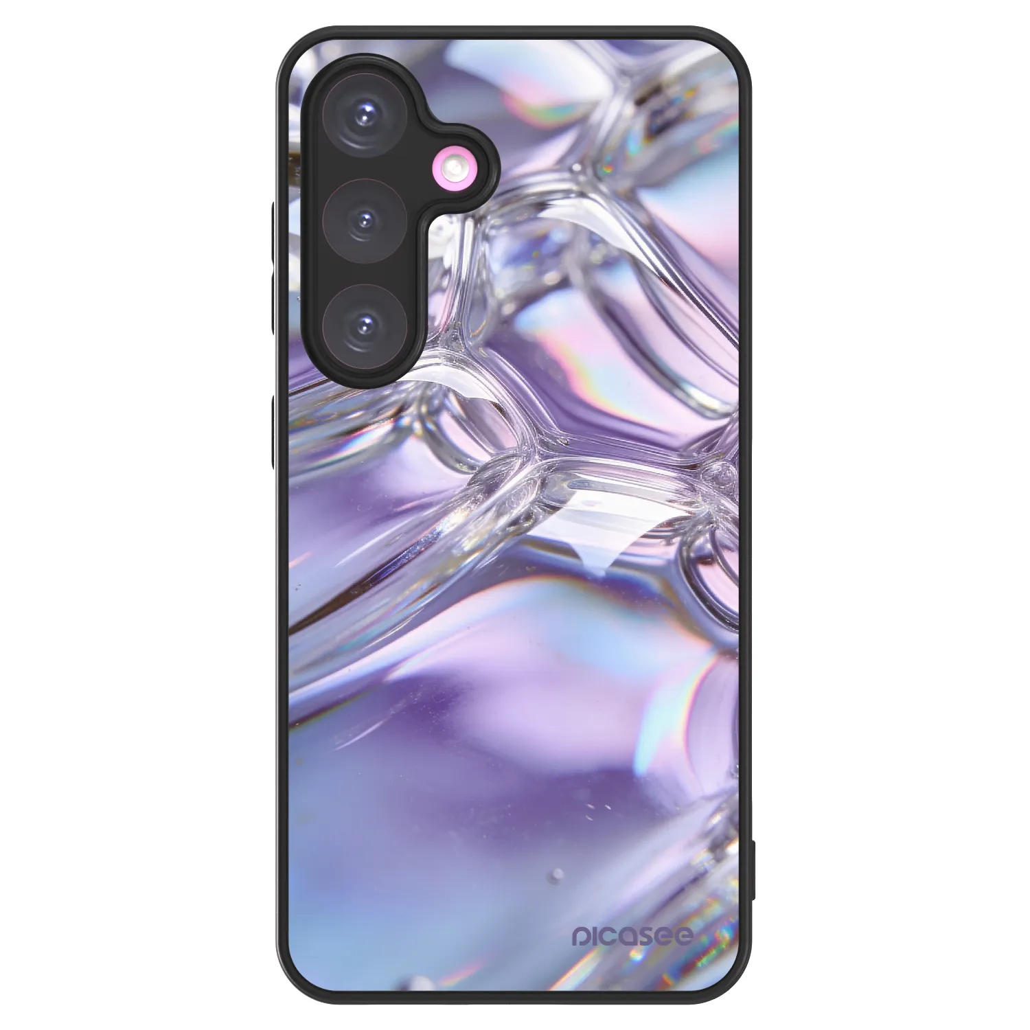 Picasee ULTIMATE CASE PowerShare za Samsung Galaxy S24+ S926B 5G - Iridescent bubbles