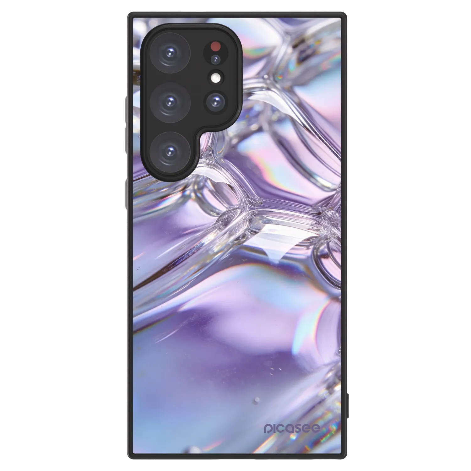 Picasee ULTIMATE CASE PowerShare za Samsung Galaxy S24 Ultra S928B 5G - Iridescent bubbles