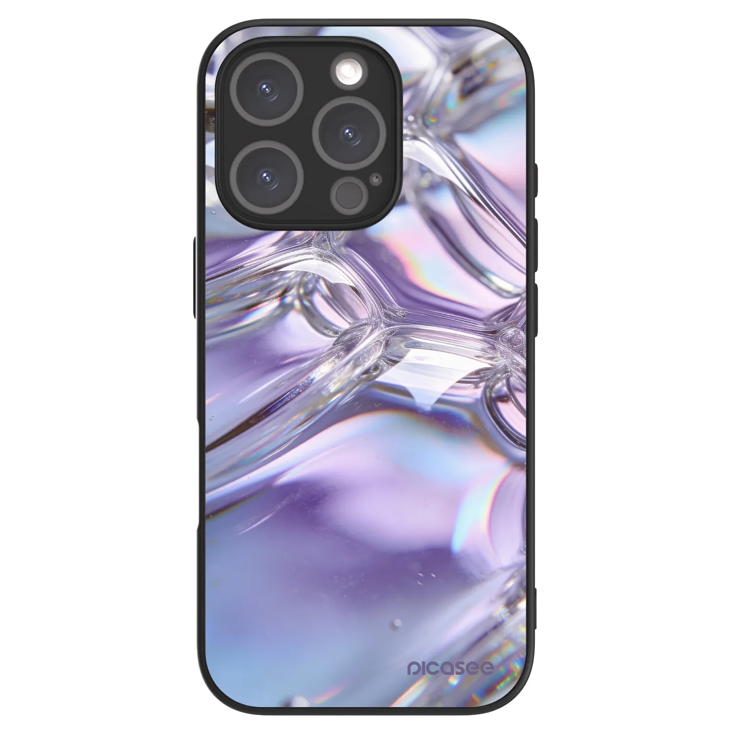 Picasee ULTIMATE CASE MagSafe za Apple iPhone 16 Pro - Iridescent bubbles