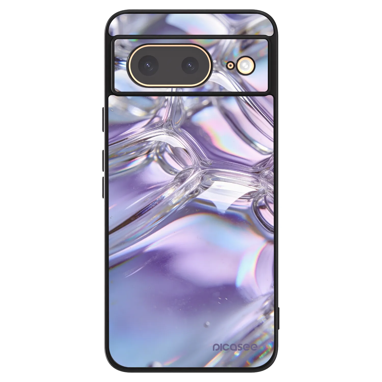 Picasee ULTIMATE CASE za Google Pixel 8 - Iridescent bubbles