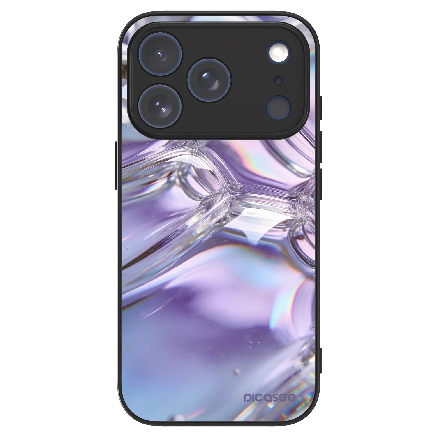 Picasee ULTIMATE CASE MagSafe za Apple iPhone 17 Pro - Iridescent bubbles