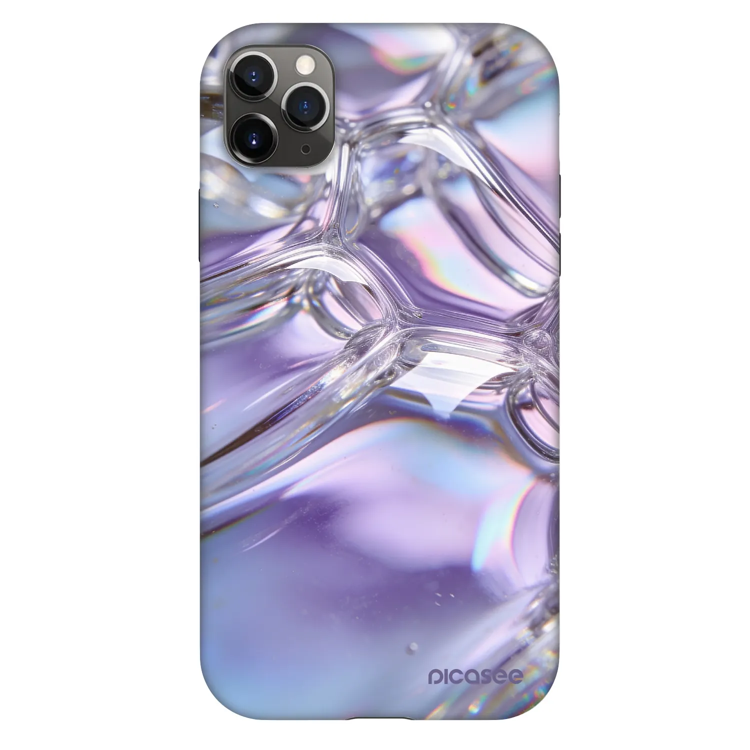 Picasee Fashion Case za Apple iPhone 11 Pro Max - Iridescent bubbles