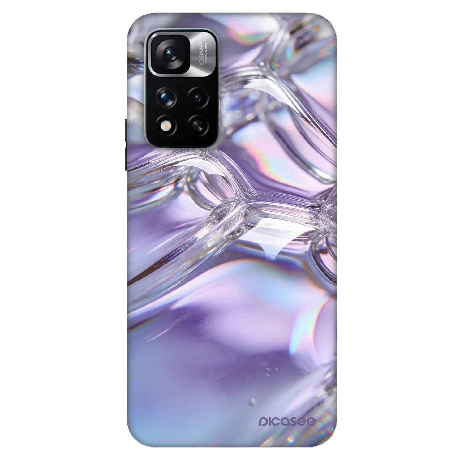 Picasee Fashion Case za Xiaomi Redmi Note 11 Pro - Iridescent bubbles