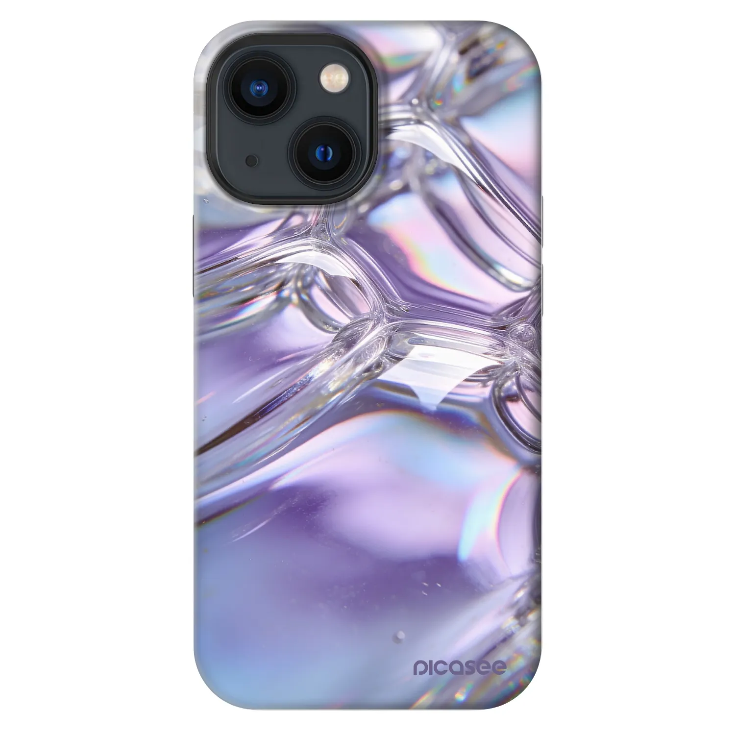 Picasee Fashion Case za Apple iPhone 13 mini - Iridescent bubbles