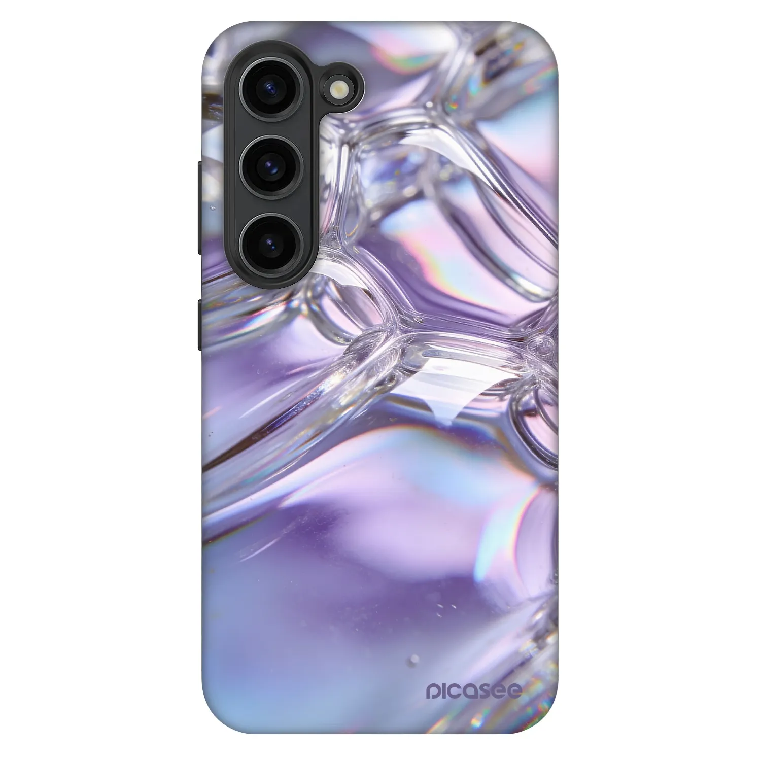 Picasee Fashion Case za Samsung Galaxy S23+ 5G - Iridescent bubbles