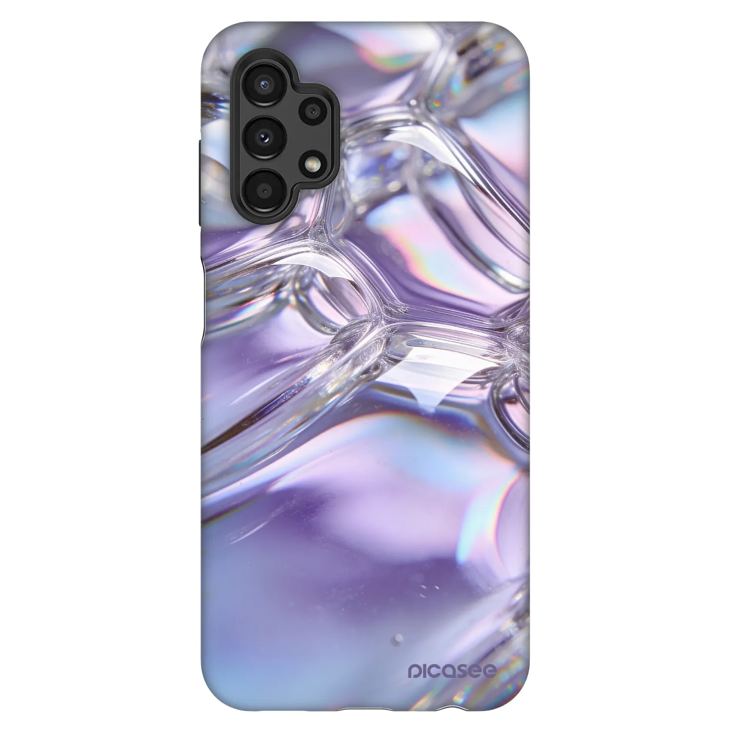 Picasee Fashion Case za Samsung Galaxy A13 4G A135 - Iridescent bubbles