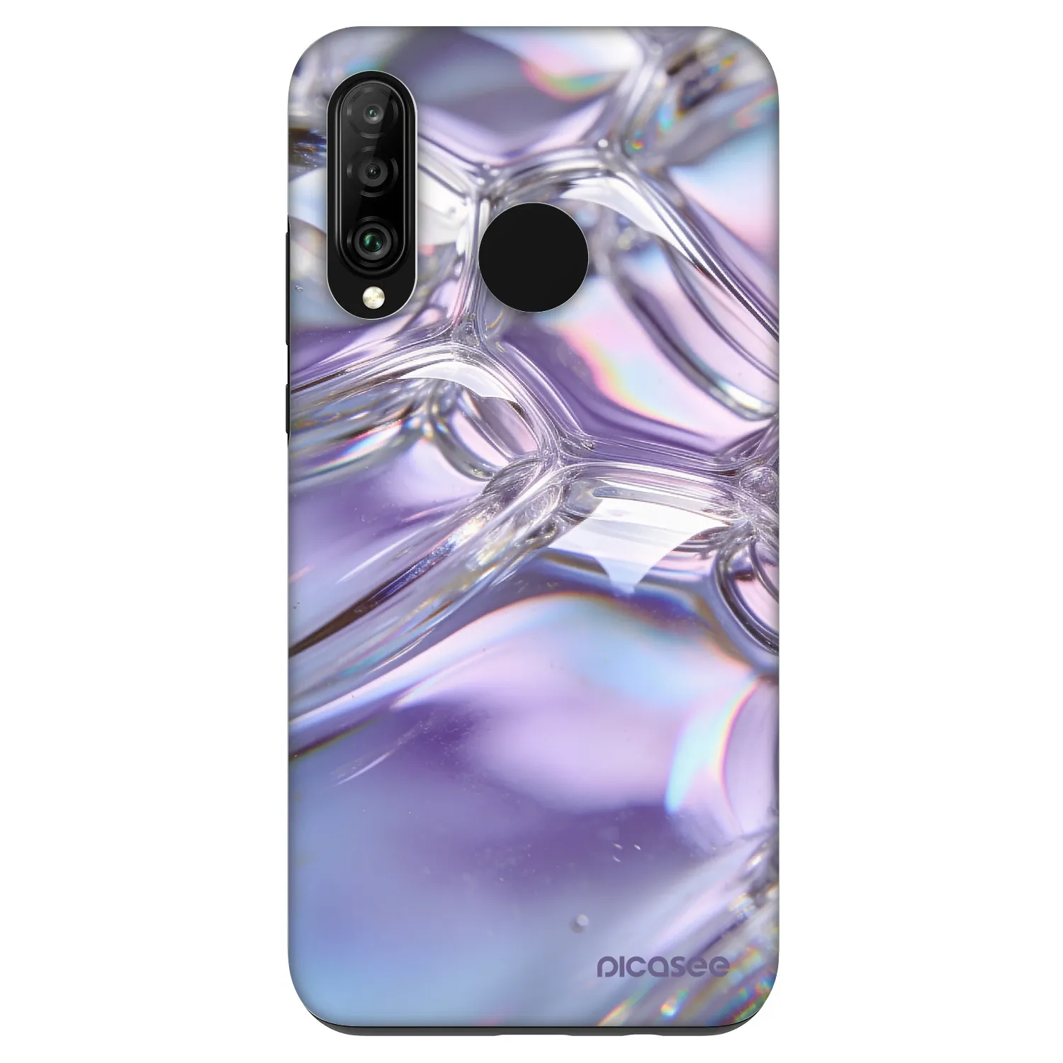 Picasee Fashion Case za Huawei P30 Lite - Iridescent bubbles