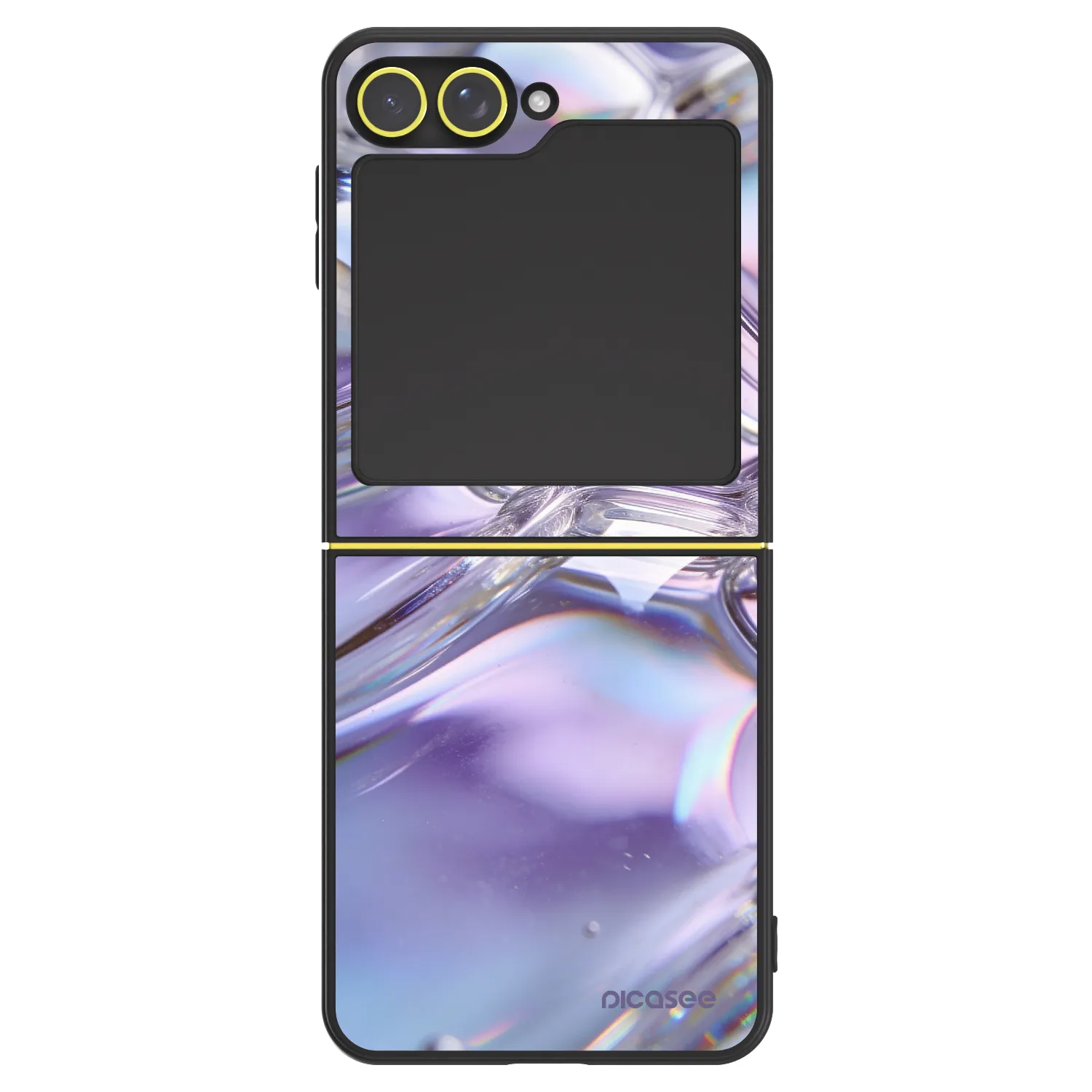 Picasee ULTIMATE CASE za Samsung Galaxy Z Flip7 FE 5G - Iridescent bubbles