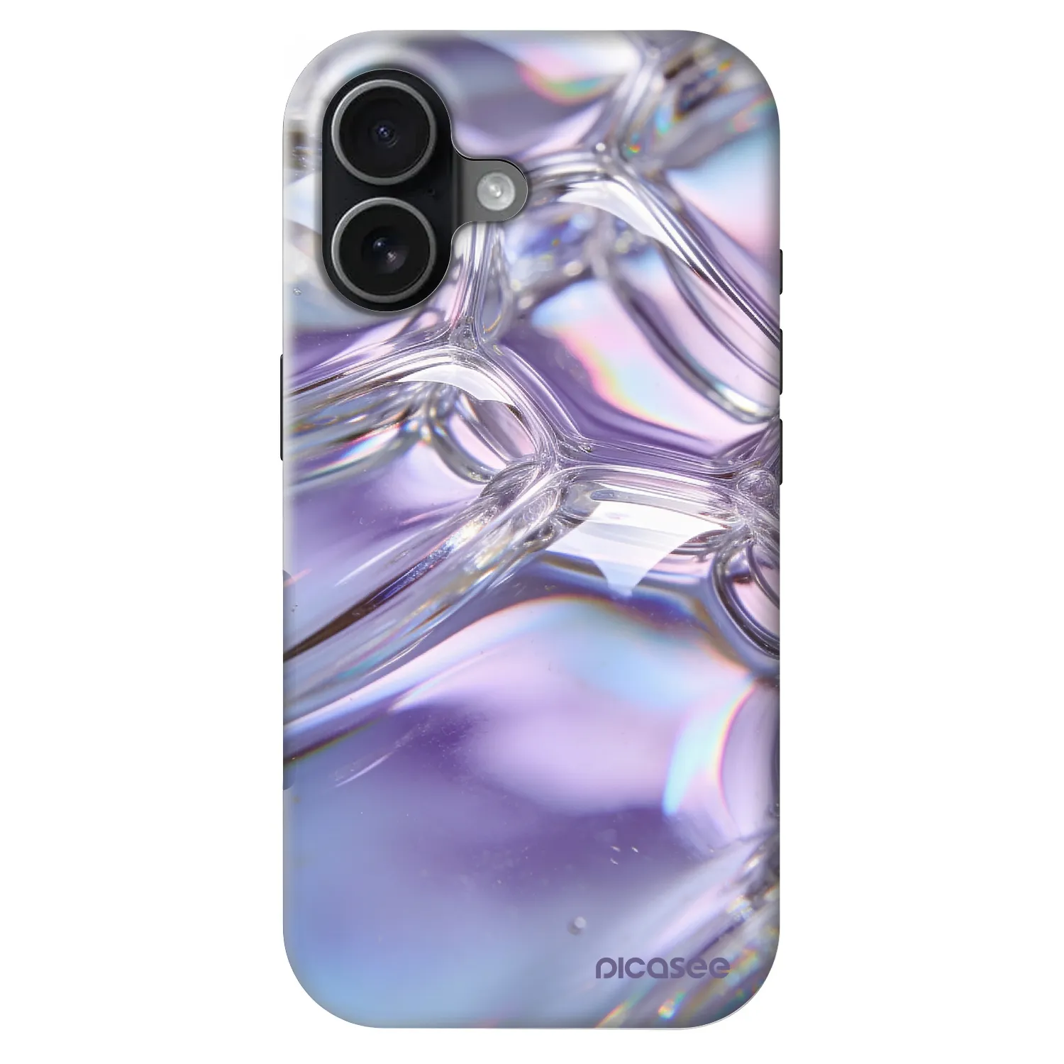 Picasee Fashion Case MagSafe za Apple iPhone 17 - Iridescent bubbles
