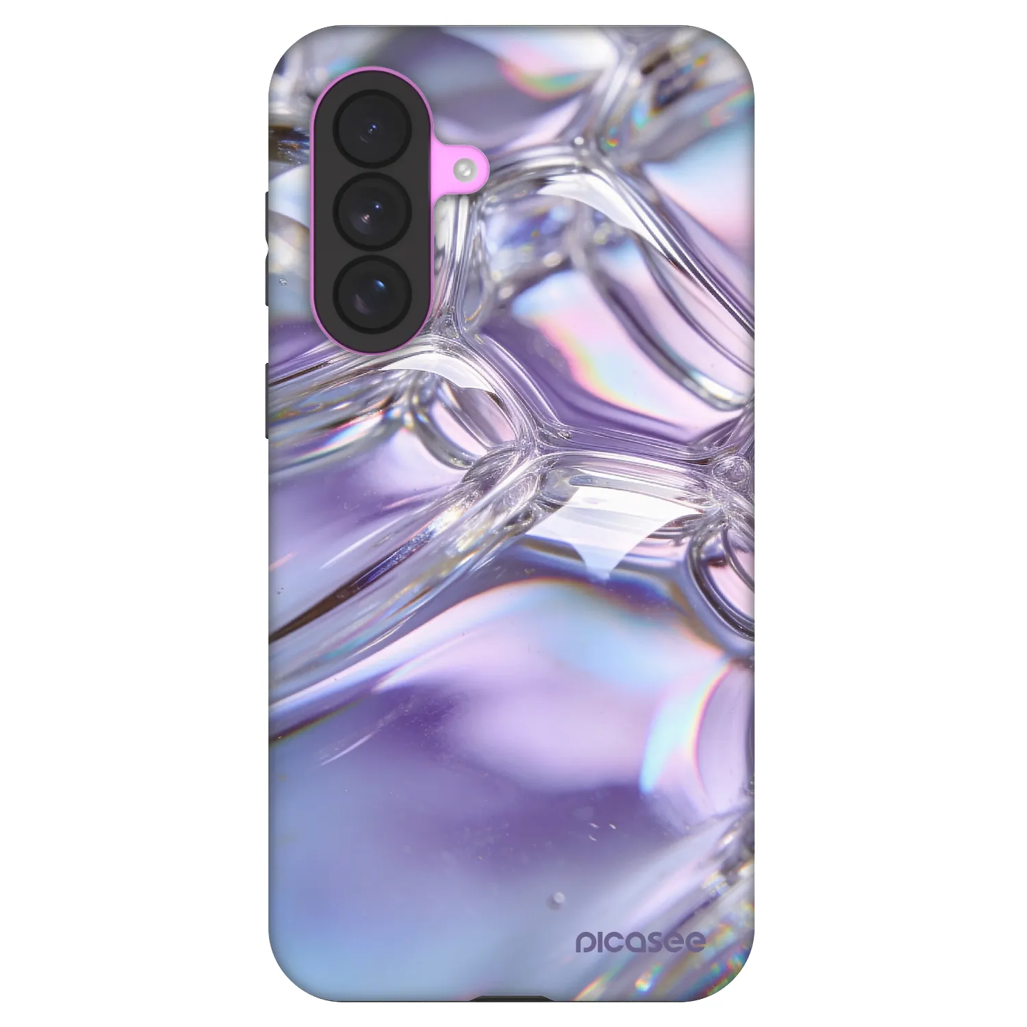 Picasee Fashion Case za Samsung Galaxy A37 - Iridescent bubbles