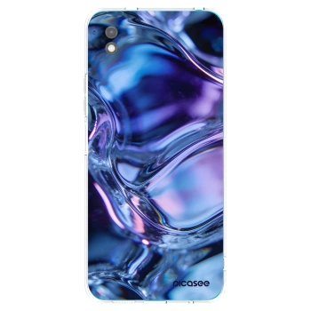 Picasee crna silikonska maskica za Xiaomi Redmi 9A - Iris liquid