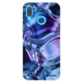 Picasee silikonska prozirna maskica za Huawei P20 Lite - Iris liquid