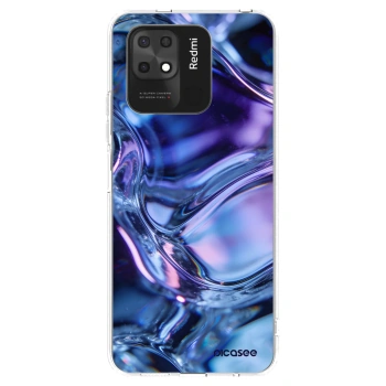 Picasee silikonska prozirna maskica za Xiaomi Redmi 10C - Iris liquid