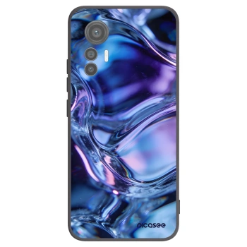 Picasee crna silikonska maskica za Xiaomi 12 Lite - Iris liquid