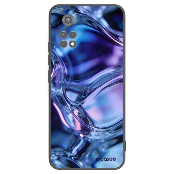 Picasee crna silikonska maskica za Xiaomi Redmi Note 11S 5G - Iris liquid