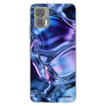 Picasee silikonska prozirna maskica za Motorola Edge 30 Neo - Iris liquid