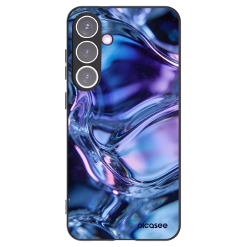 Picasee crna silikonska maskica za Samsung Galaxy S24+ S926B 5G - Iris liquid