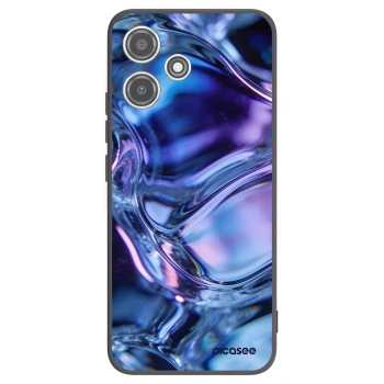 Picasee crna silikonska maskica za Xiaomi Redmi 12 5G - Iris liquid