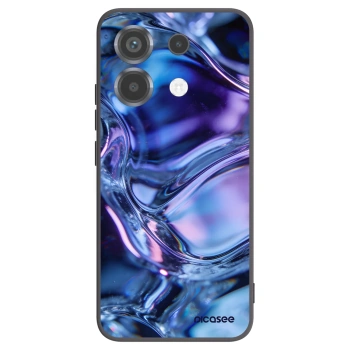 Picasee crna silikonska maskica za Xiaomi Poco X6 - Iris liquid