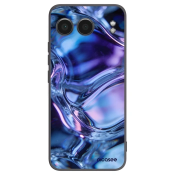 Picasee crna silikonska maskica za OnePlus Nord 4 - Iris liquid
