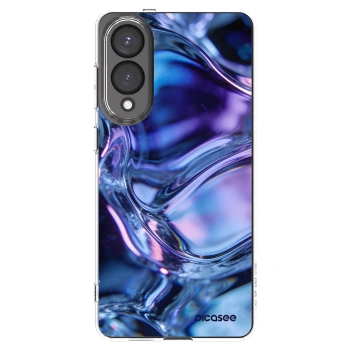 Picasee silikonska prozirna maskica za Samsung Galaxy S25 Edge 5G - Iris liquid