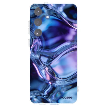 Picasee silikonska prozirna maskica za Samsung Galaxy S25 FE 5G - Iris liquid