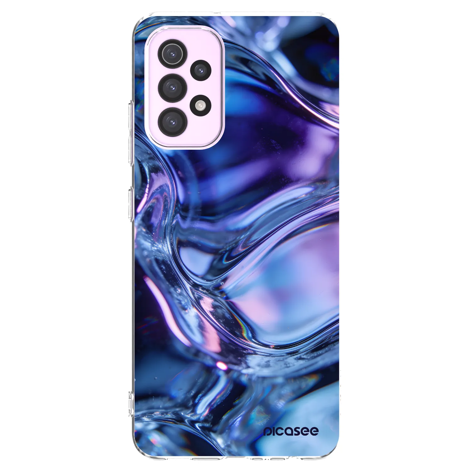 Picasee silikonska prozirna maskica za Samsung Galaxy A32 5G A326B - Iris liquid
