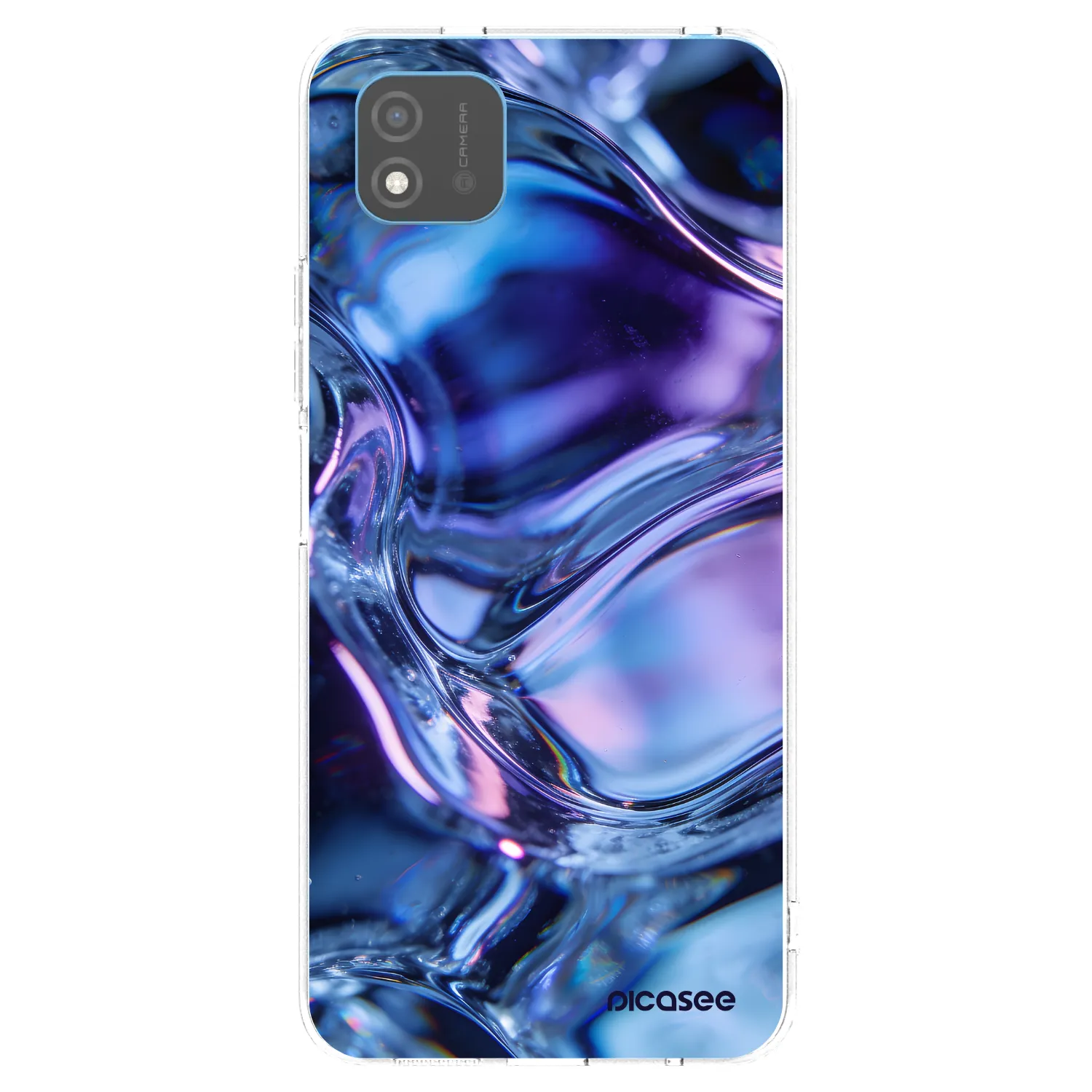 Picasee silikonska prozirna maskica za Realme C11 (2021) - Iris liquid