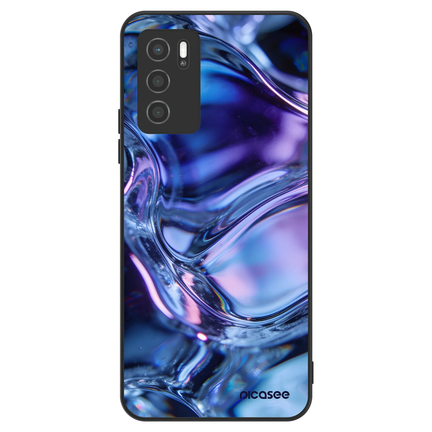 Picasee ULTIMATE CASE za OPPO A16s - Iris liquid
