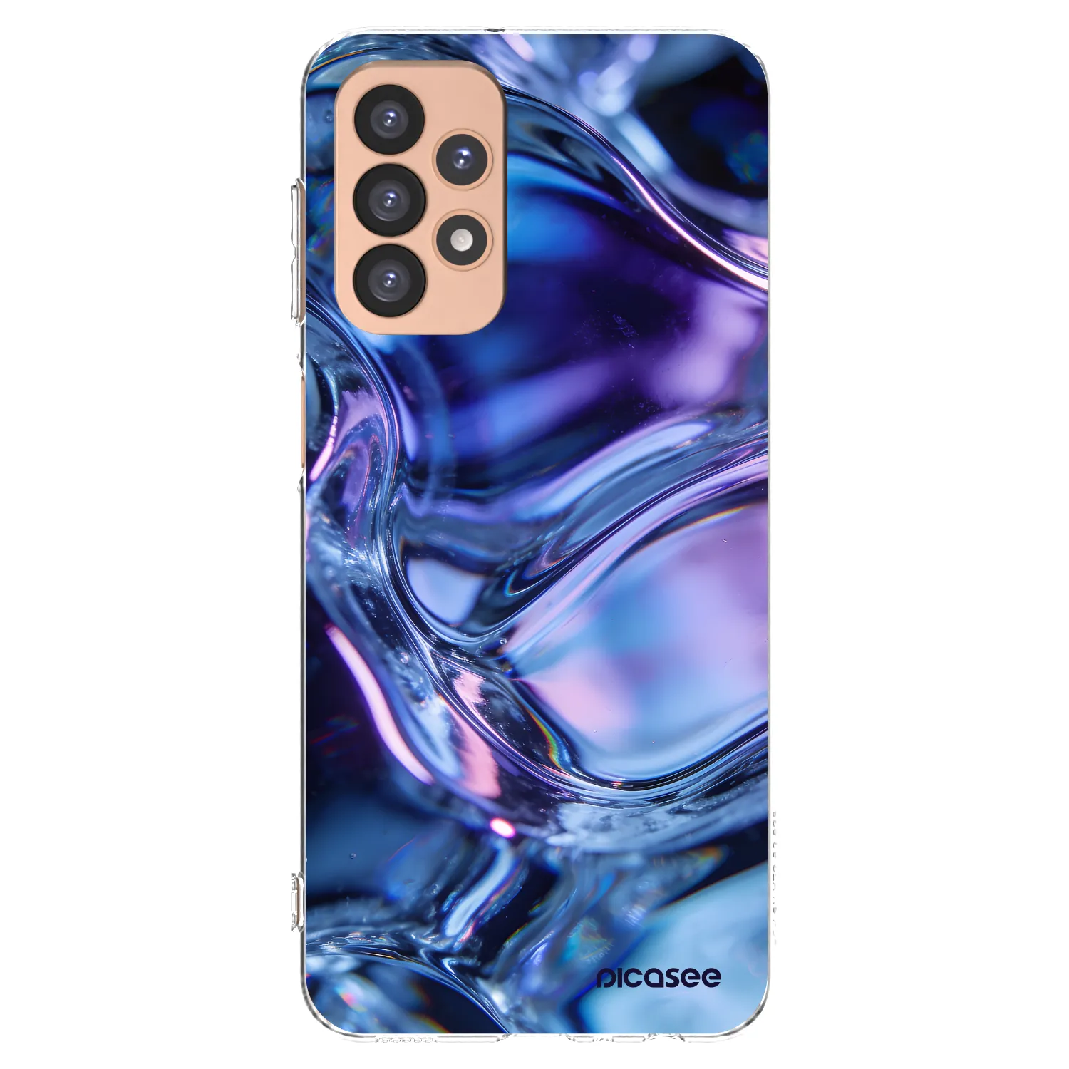 Picasee silikonska prozirna maskica za Samsung Galaxy A23 A236B 5G - Iris liquid