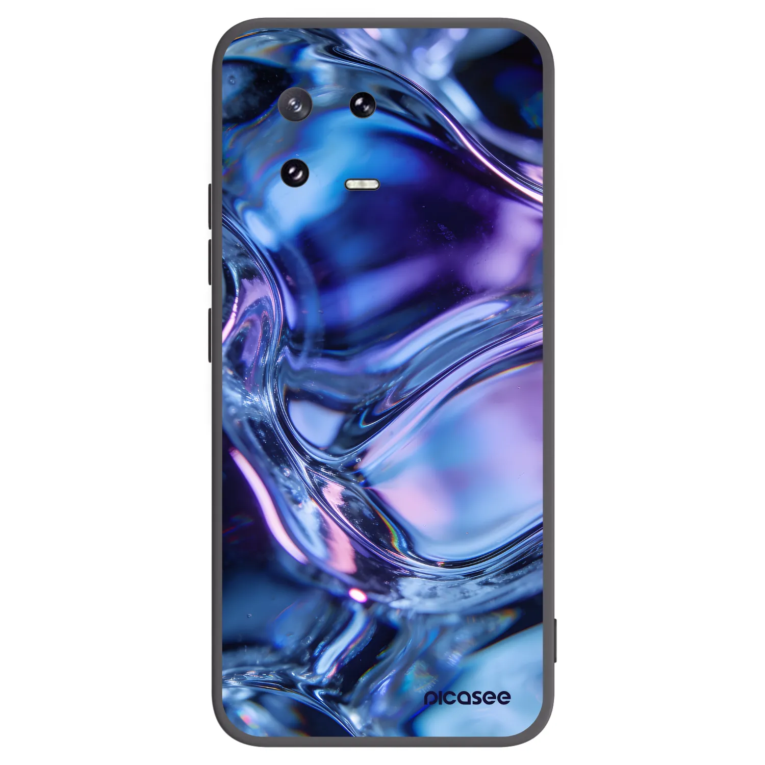 Picasee crna silikonska maskica za Xiaomi 13 Pro - Iris liquid