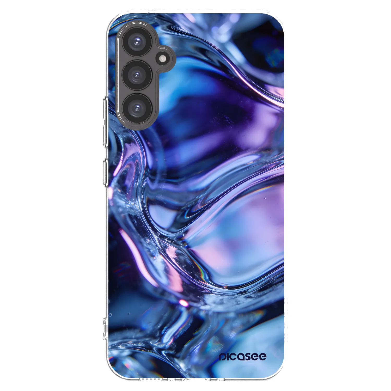 Picasee silikonska prozirna maskica za Samsung Galaxy A34 5G A346B - Iris liquid
