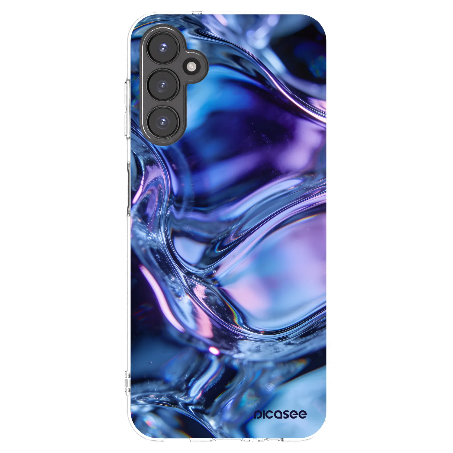 Picasee silikonska prozirna maskica za Samsung Galaxy A14 5G A146P - Iris liquid