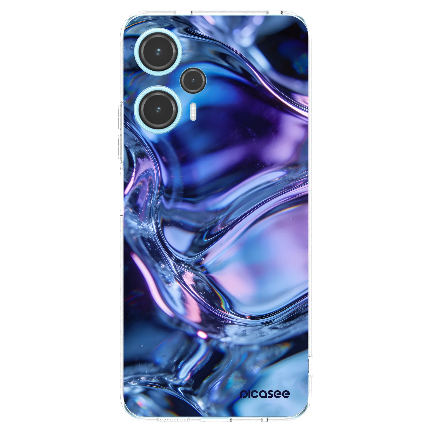 Picasee silikonska prozirna maskica za Xiaomi Poco F5 - Iris liquid