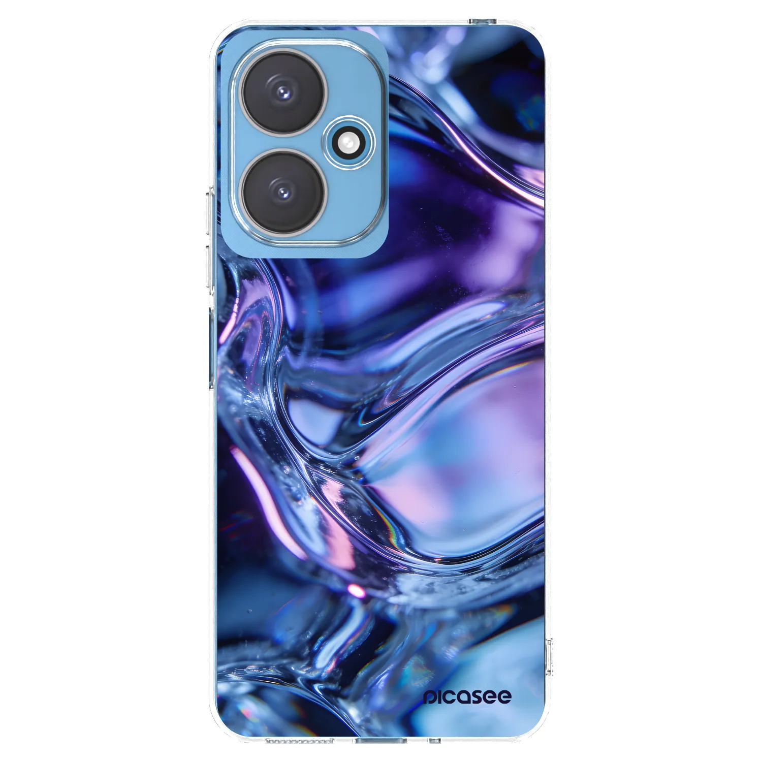 Picasee silikonska prozirna maskica za Xiaomi Redmi 13C 5G - Iris liquid