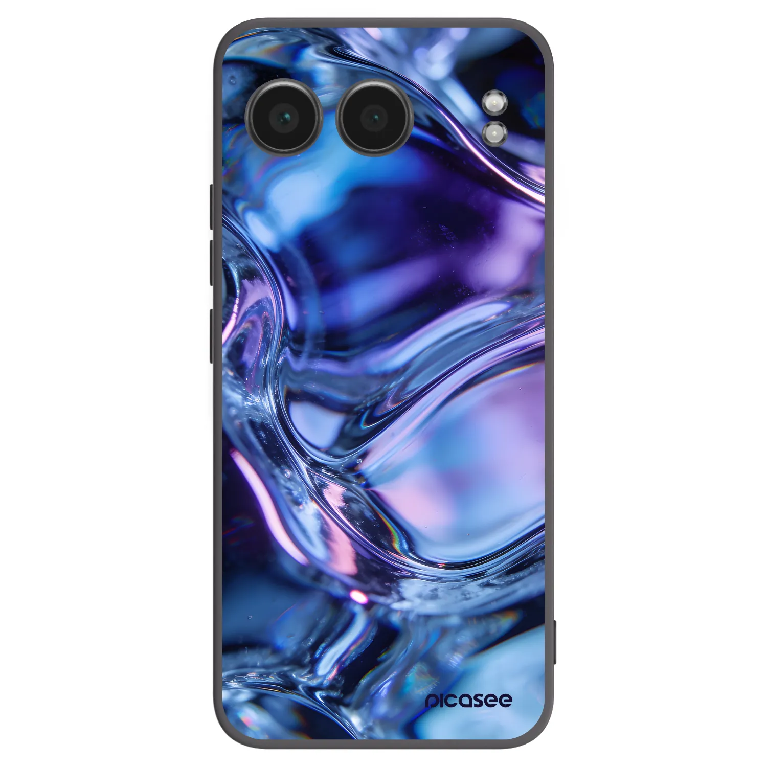 Picasee crna silikonska maskica za OnePlus Nord 4 - Iris liquid