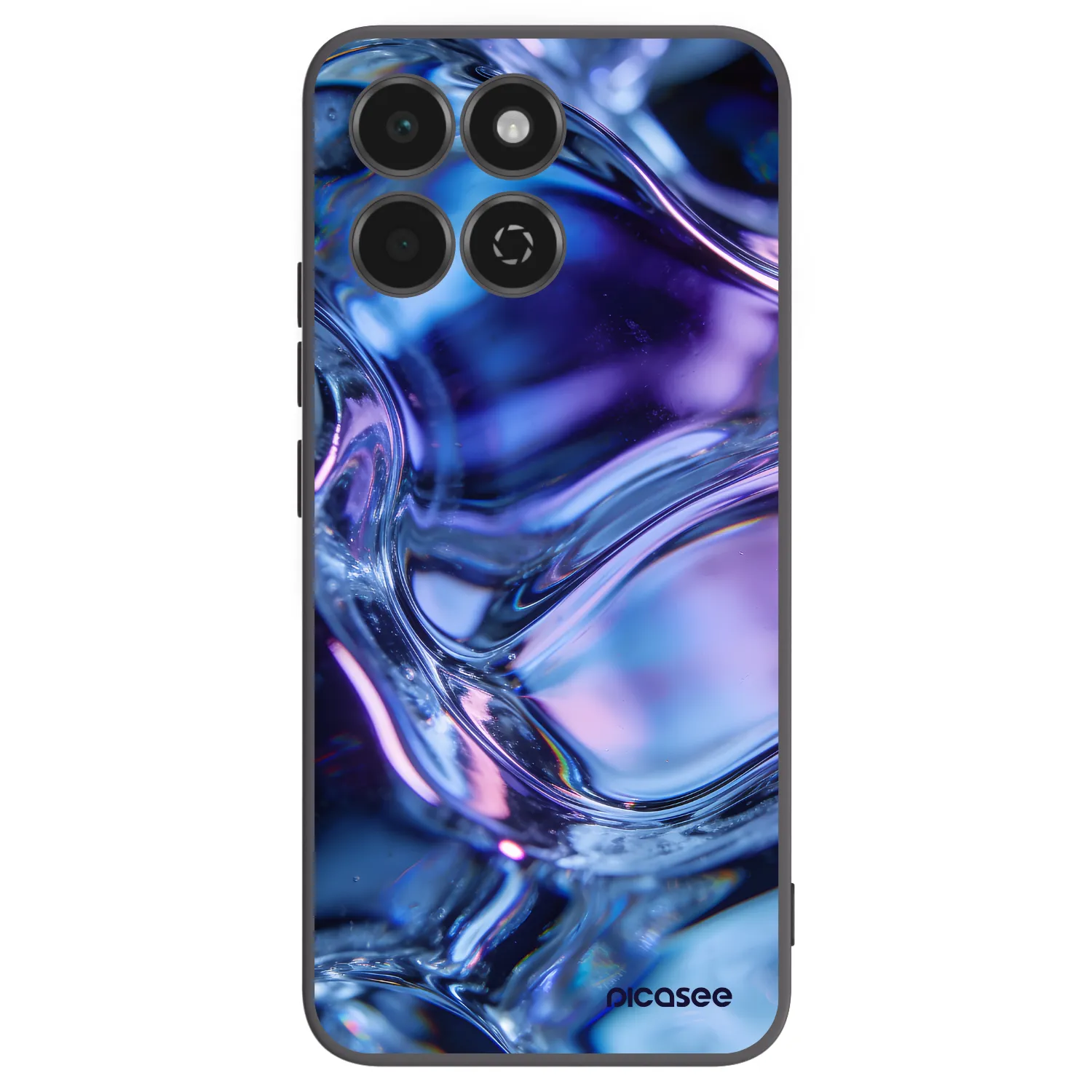 Picasee crna silikonska maskica za Honor 200 Smart 5G - Iris liquid