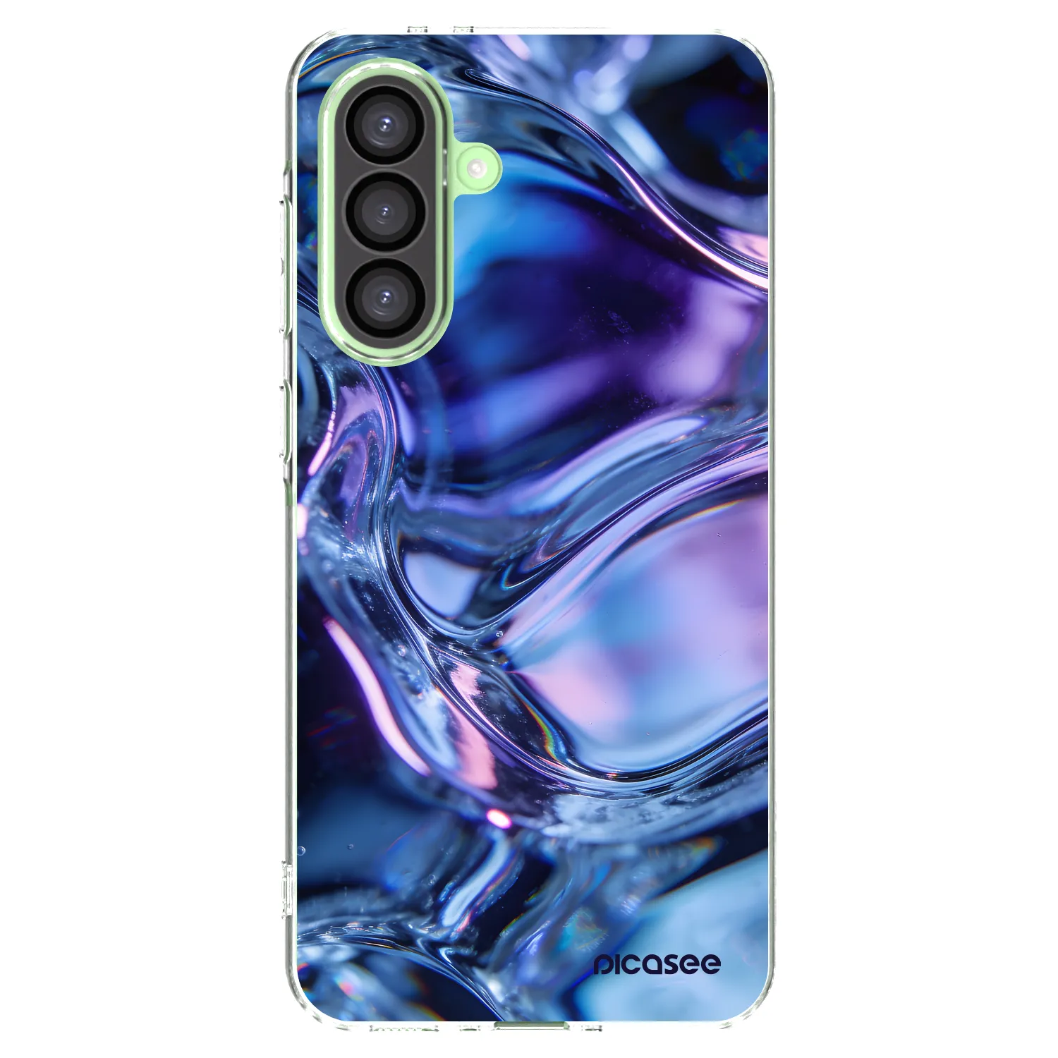 Picasee silikonska prozirna maskica za Samsung Galaxy A26 5G A266B - Iris liquid