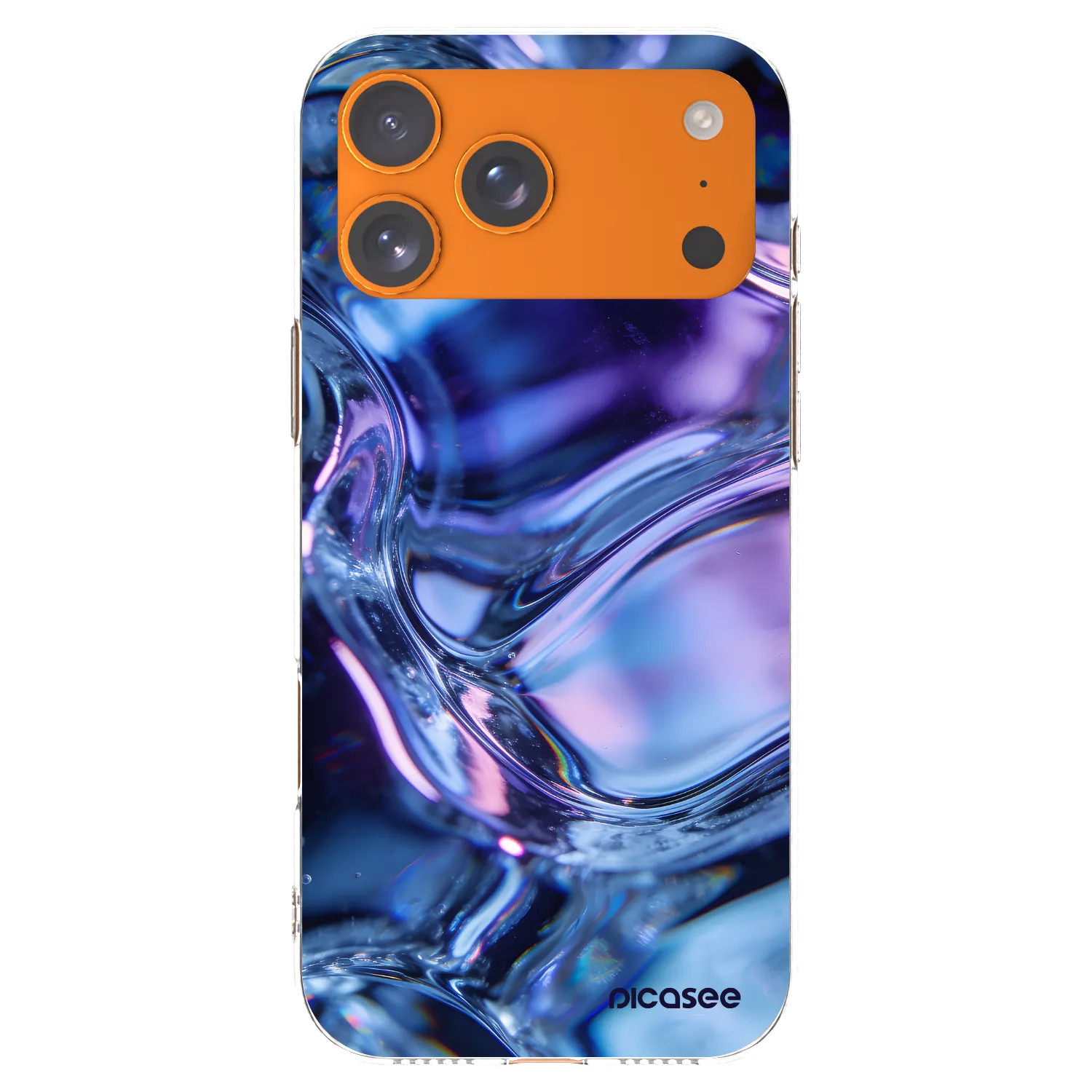 Picasee silikonska prozirna maskica za Apple iPhone 17 Pro Max - Iris liquid