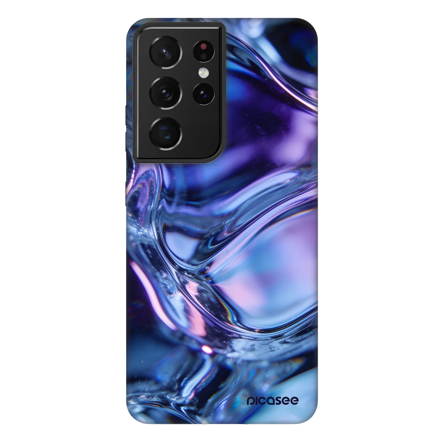 Picasee Fashion Case za Samsung Galaxy S21 Ultra 5G G998B - Iris liquid
