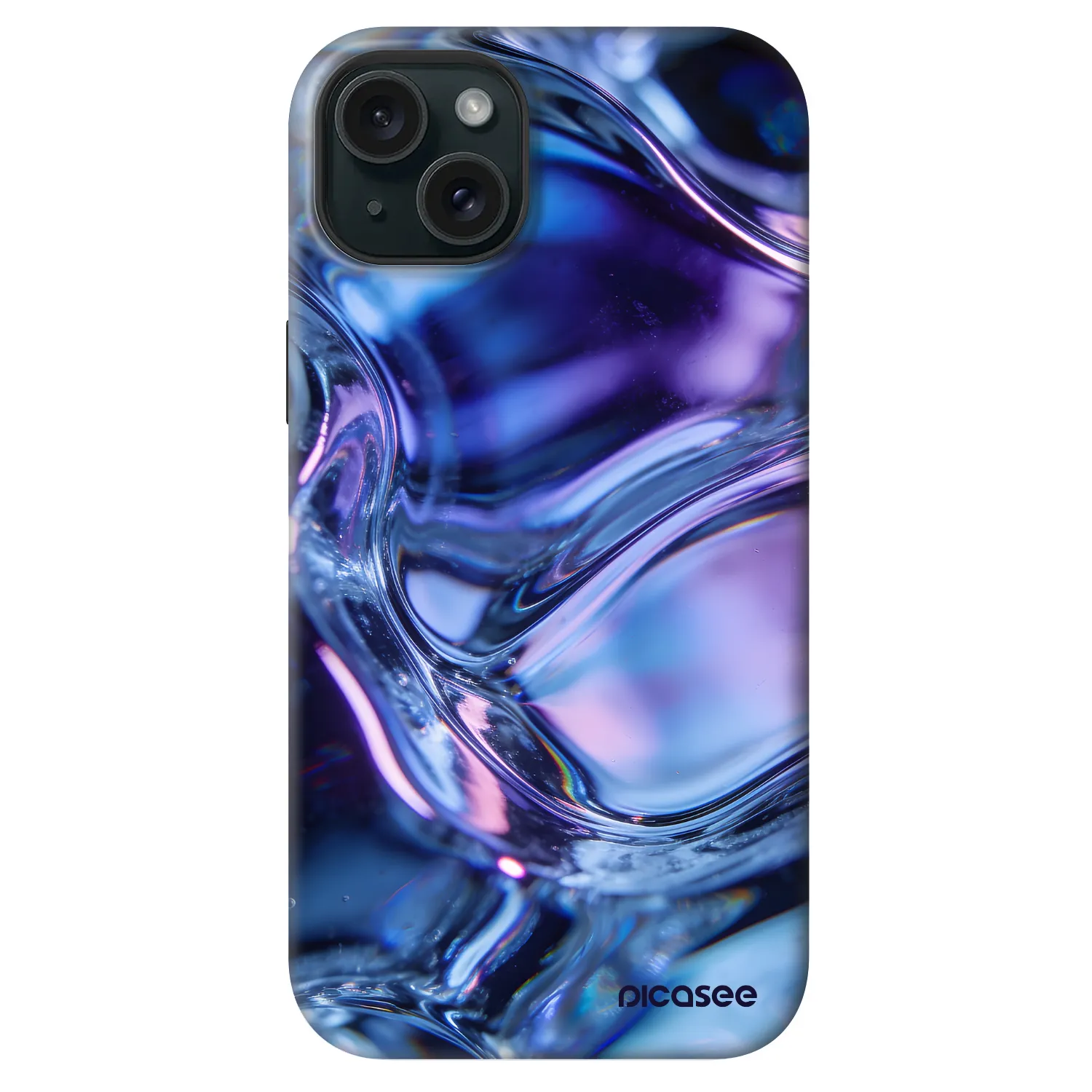 Picasee Fashion Case MagSafe za Apple iPhone 14 Plus - Iris liquid