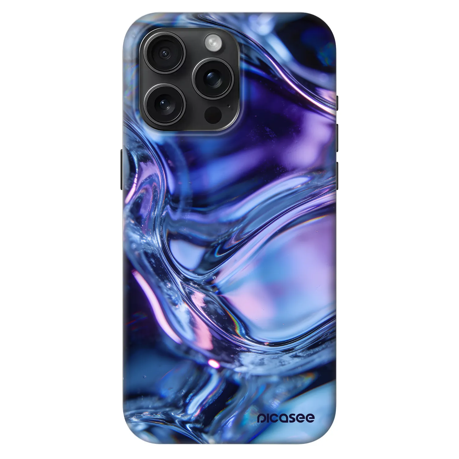 Picasee Fashion Case MagSafe za Apple iPhone 15 Pro Max - Iris liquid