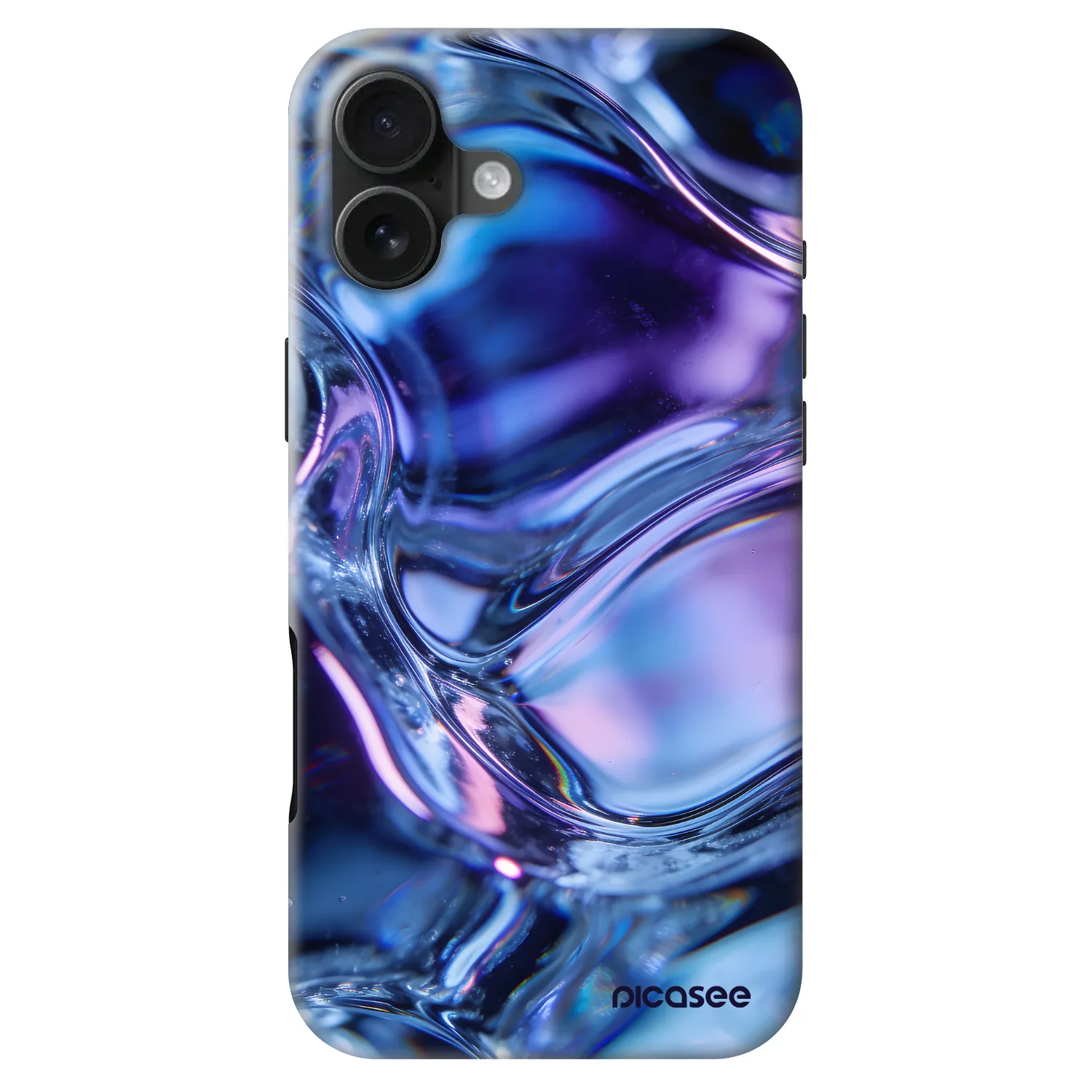 Picasee Fashion Case MagSafe za Apple iPhone 16 Plus - Iris liquid