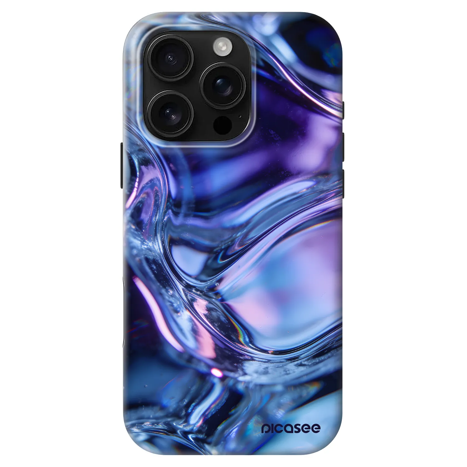 Picasee Fashion Case MagSafe za Apple iPhone 16 Pro - Iris liquid